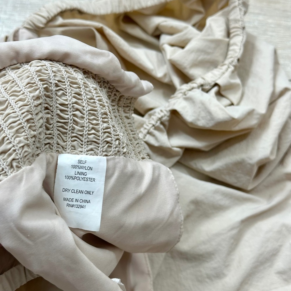 Amanda Uprichard Willis Top Mini Skirt 2
Piece Set In Bone Beige Women's Medium - Picture 5 of 5